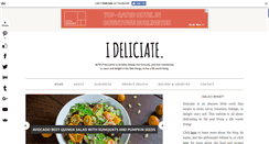 Desktop Screenshot of ideliciate.com
